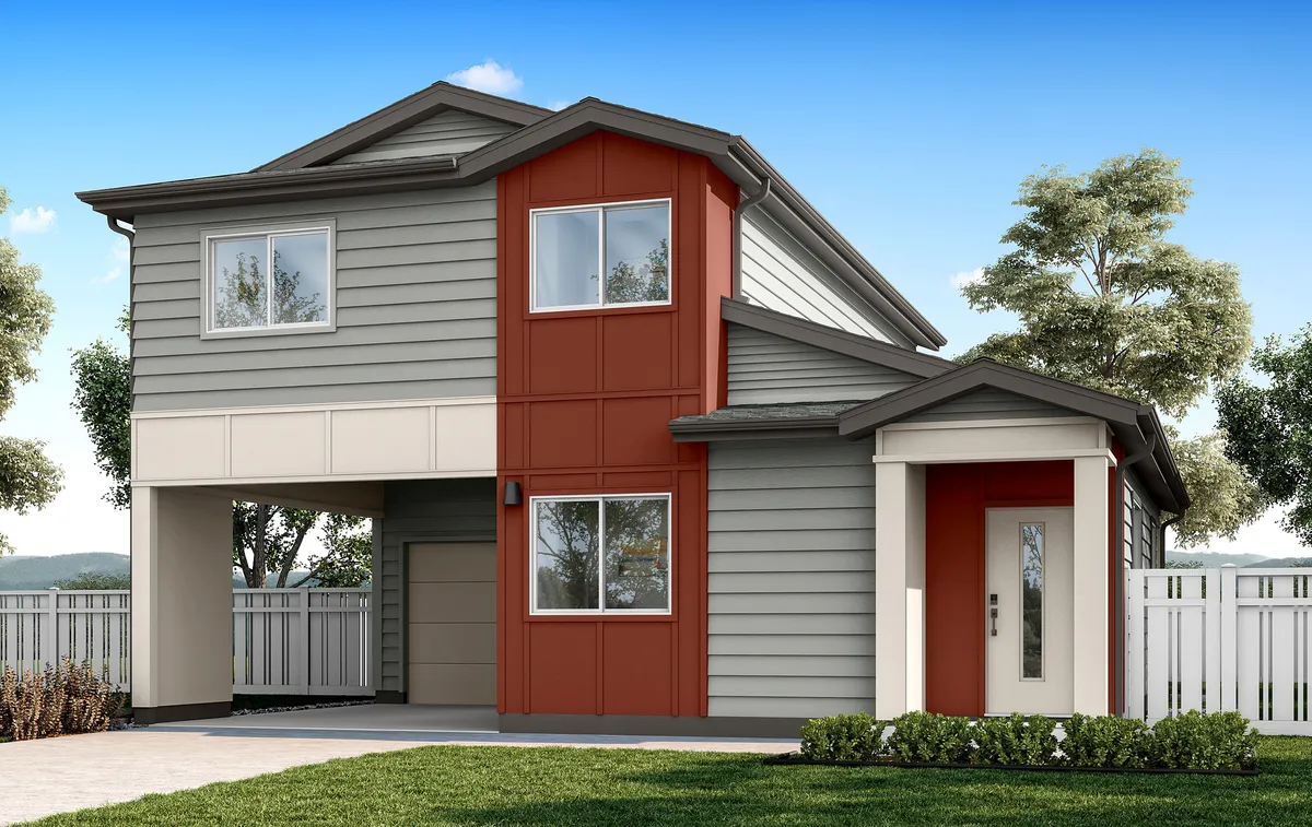 Rendering of the ʻIwa home design at Nanahea at Hoʻopili